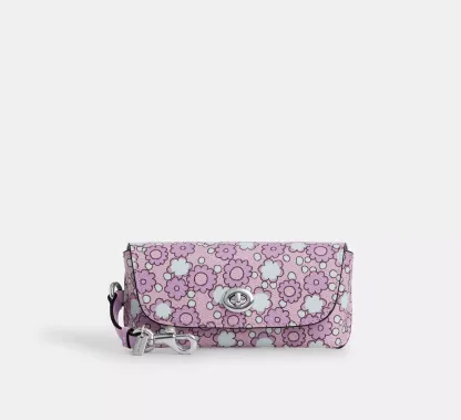 Sunglass Case With Floral Print
