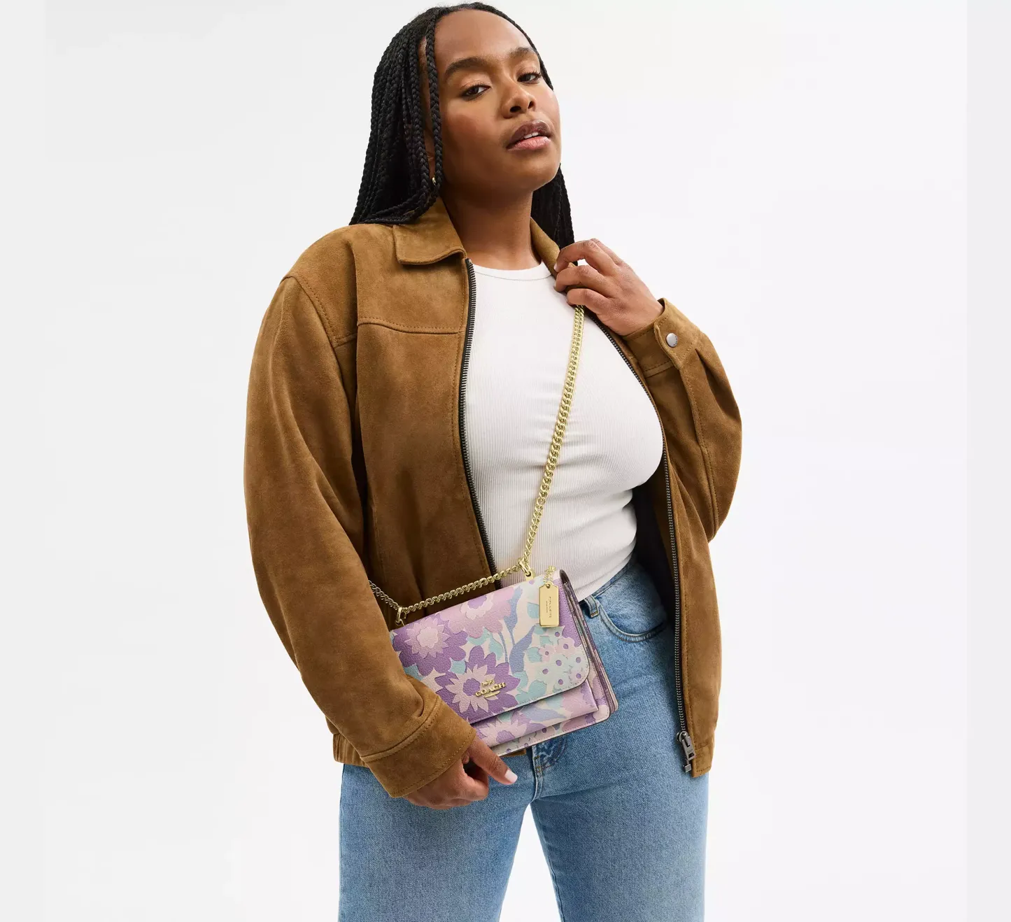 Klare Crossbody Bag With Floral Print