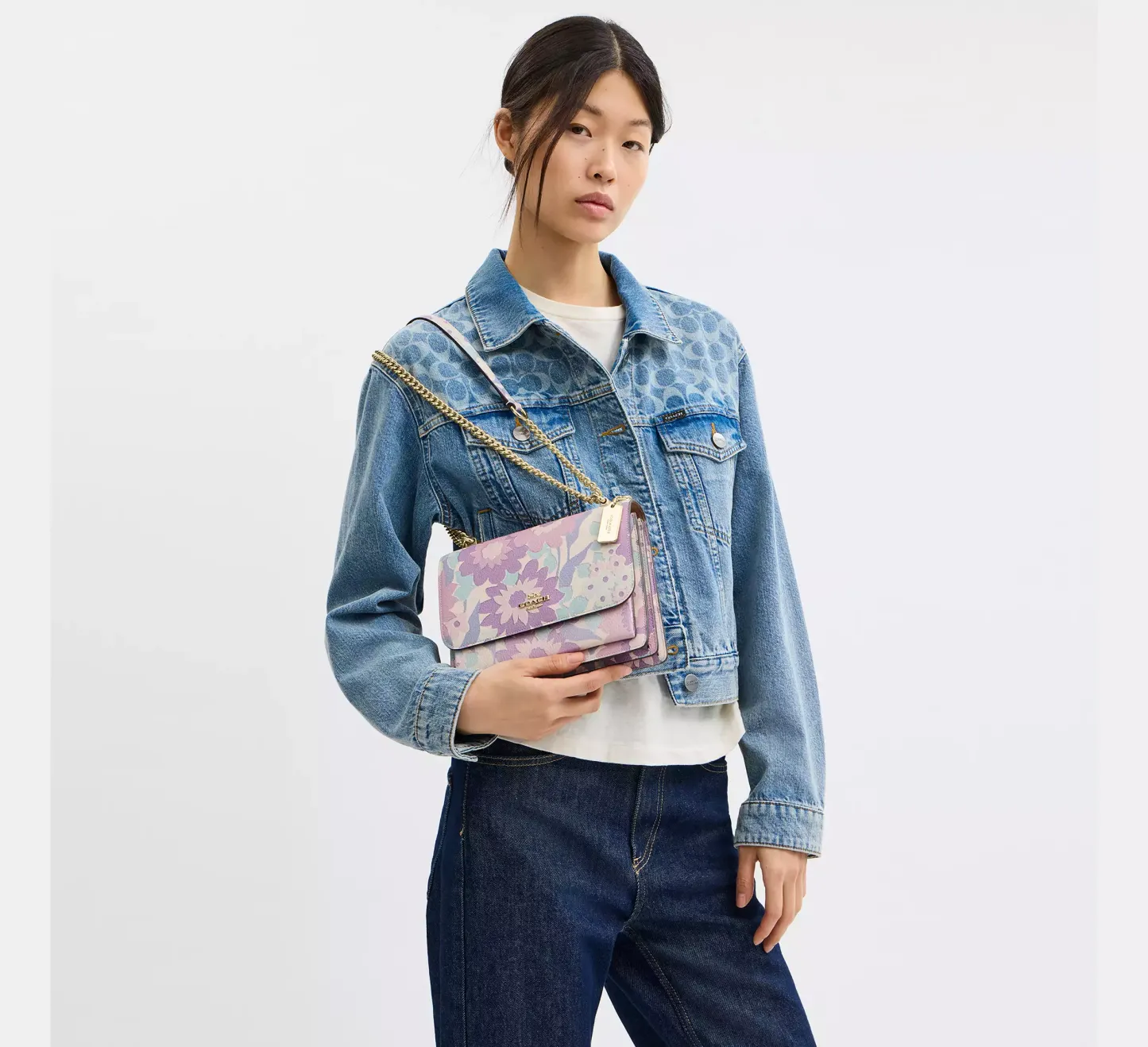 Klare Crossbody Bag With Floral Print