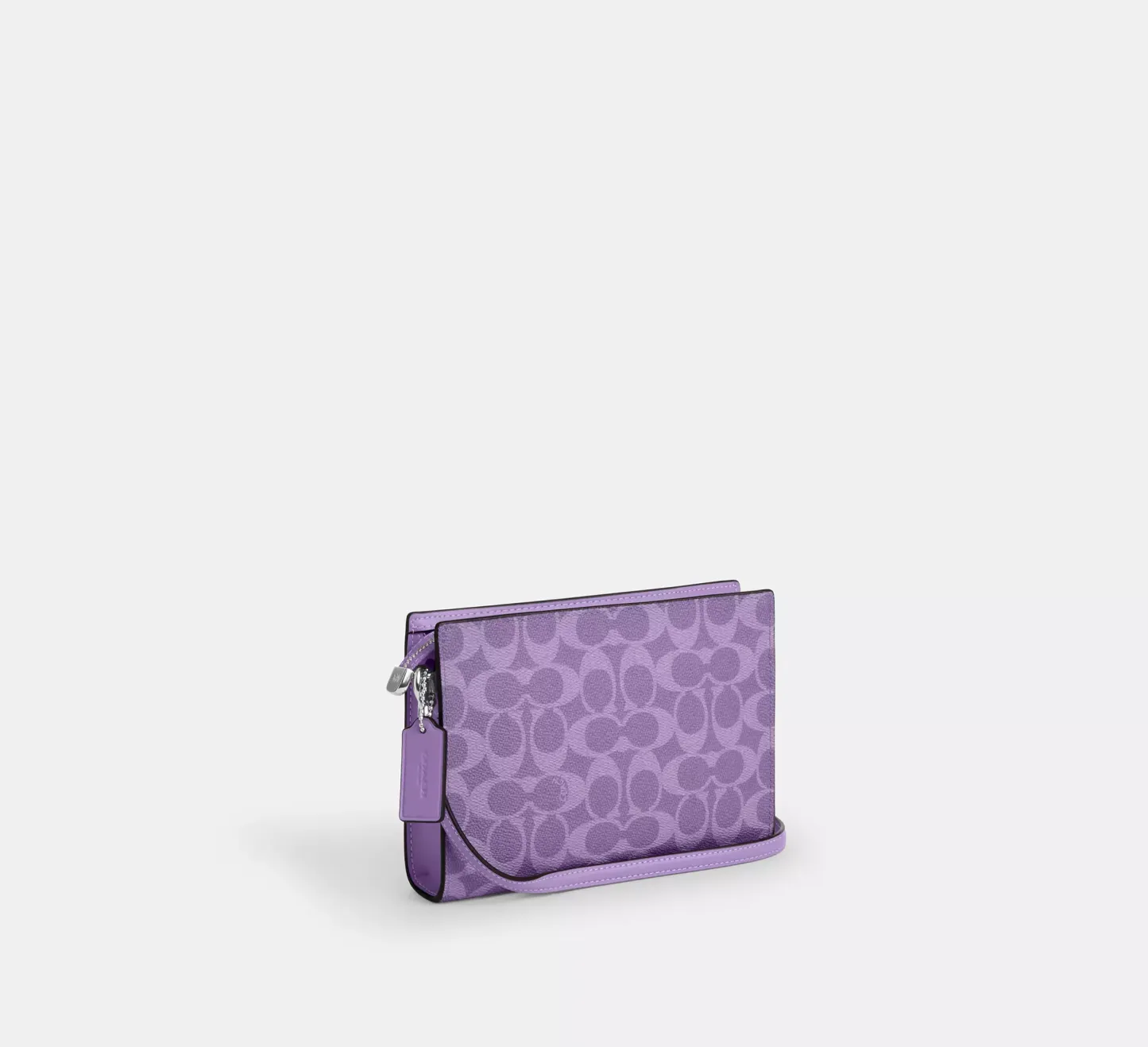 Slim Crossbody Bag In Signature Canvas