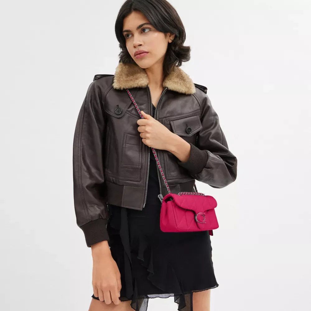 Tabby Shoulder Bag 20 With Quilting