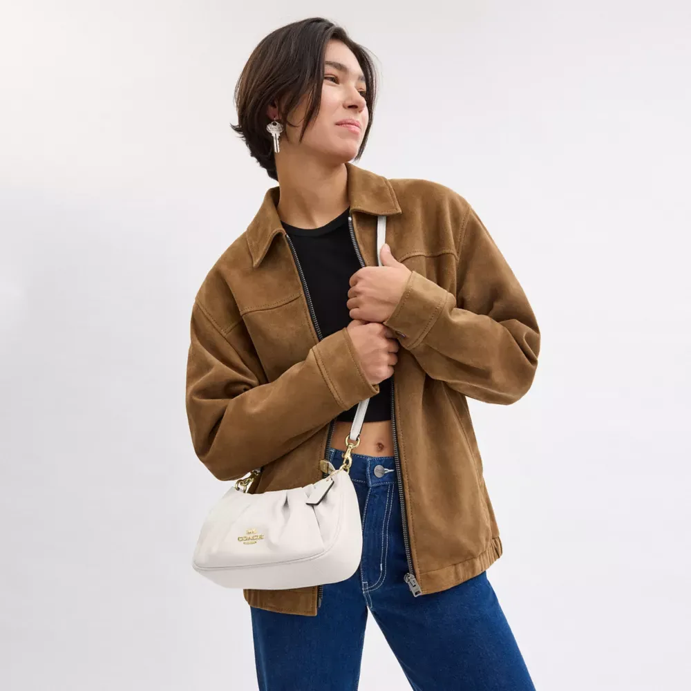 Teri Shoulder Bag With Ruching