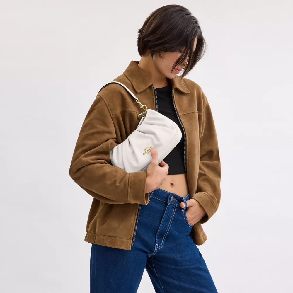 Teri Shoulder Bag With Ruching