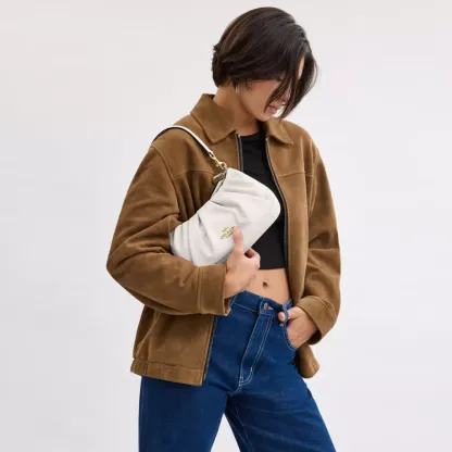 Teri Shoulder Bag With Ruching