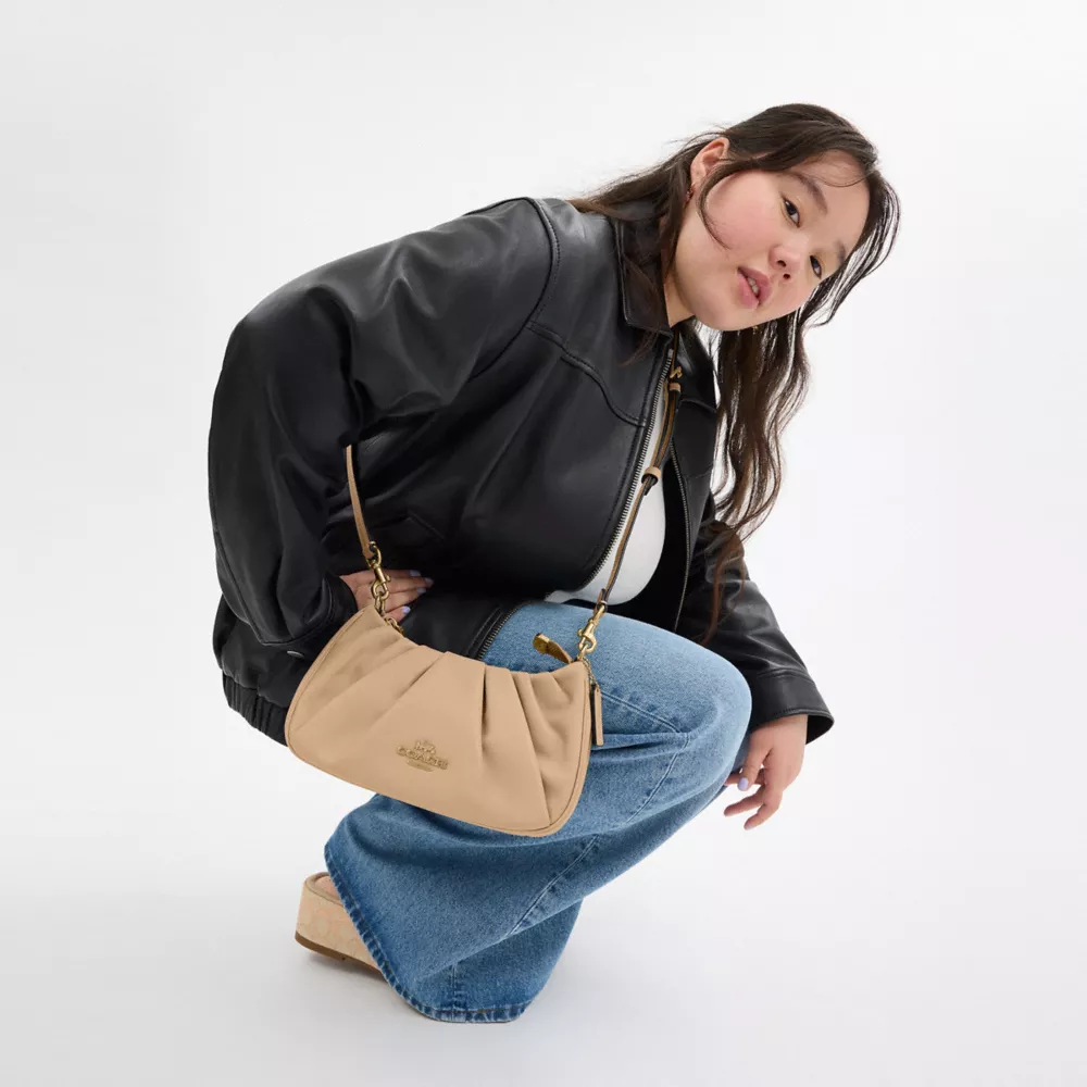 Teri Shoulder Bag With Ruching