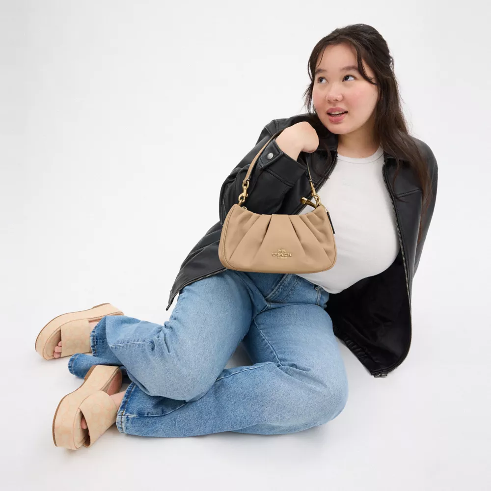 Teri Shoulder Bag With Ruching