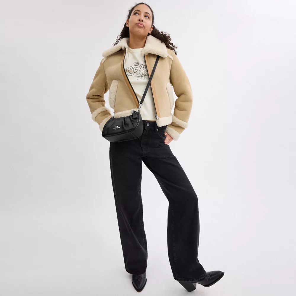 Teri Shoulder Bag With Ruching