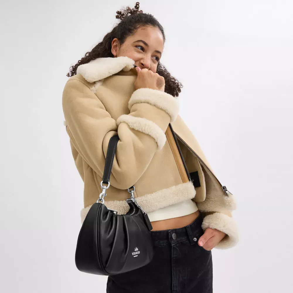 Teri Shoulder Bag With Ruching