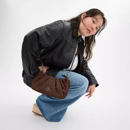 Teri Shoulder Bag With Ruching