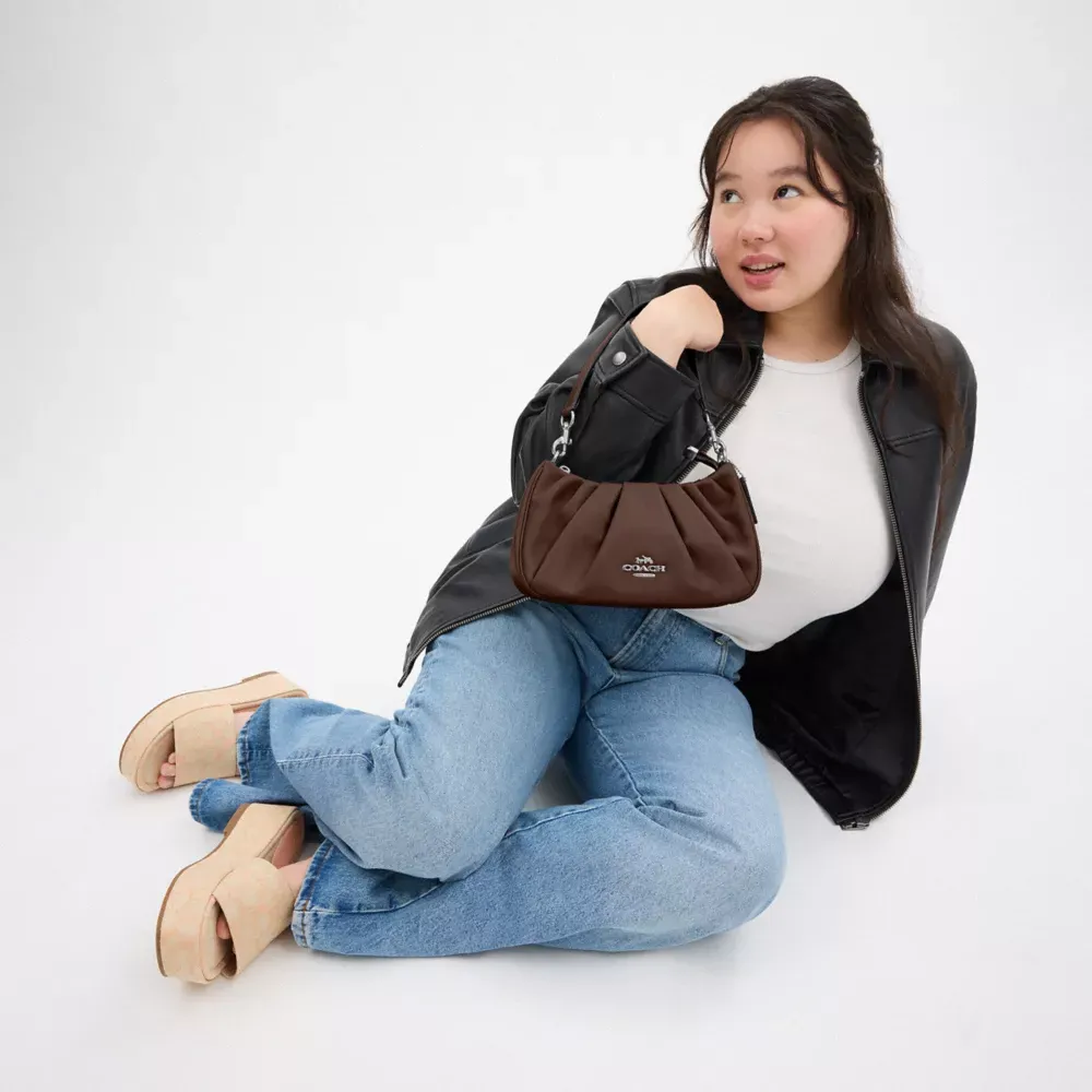 Teri Shoulder Bag With Ruching
