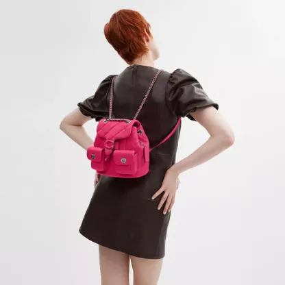 Tabby Backpack With Quilting