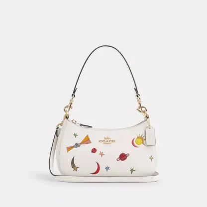 Cothtach X Observed By Us Teri Shoulder Bag In Leather With Print
