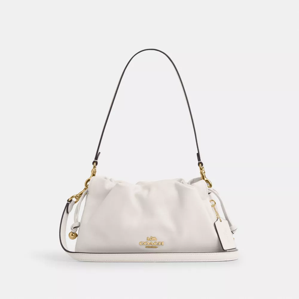   See Bag Size Faye Shoulder Bag With Ruching