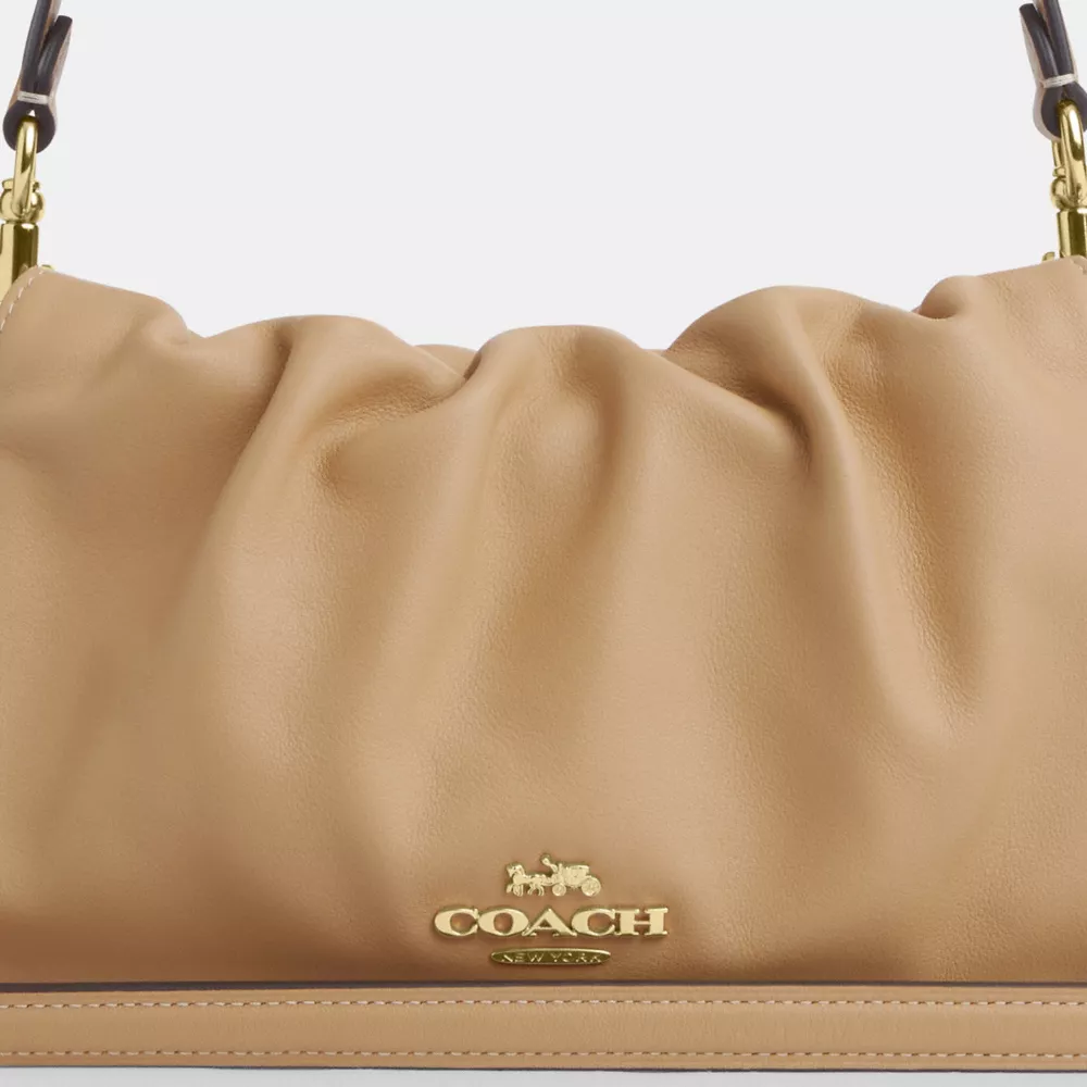 Faye Shoulder Bag With Ruching
