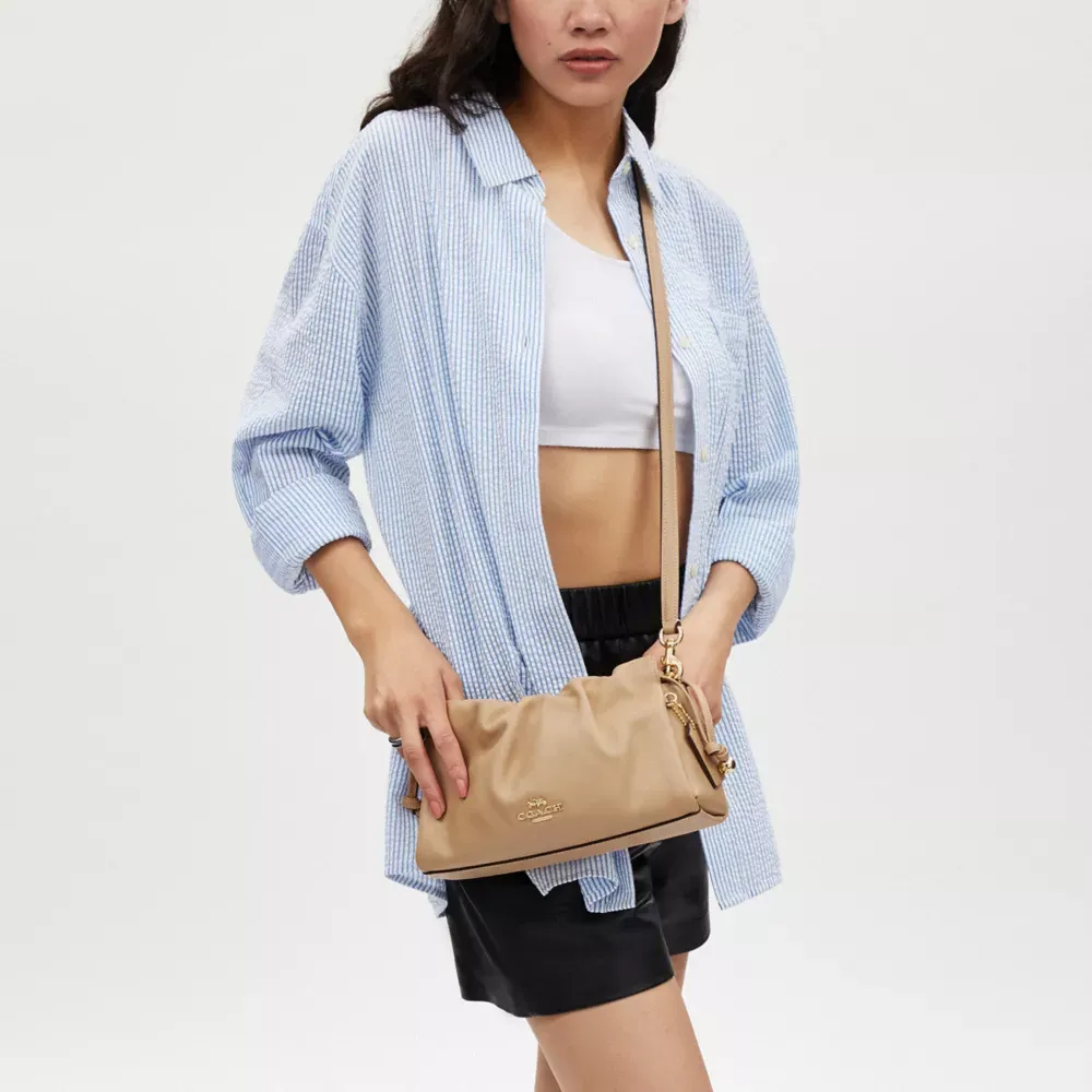 Faye Shoulder Bag With Ruching
