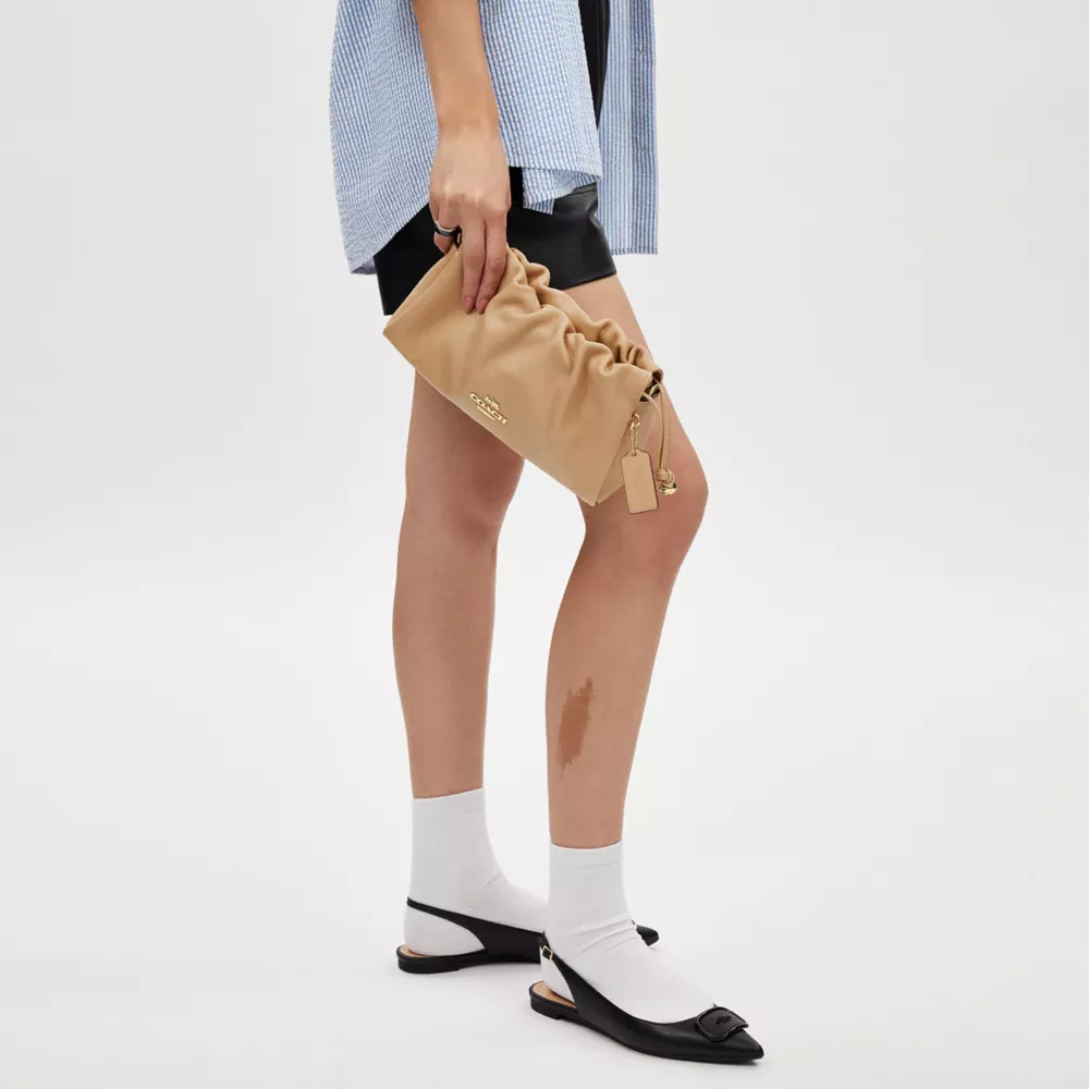 Faye Shoulder Bag With Ruching