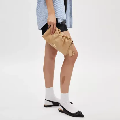 Faye Shoulder Bag With Ruching