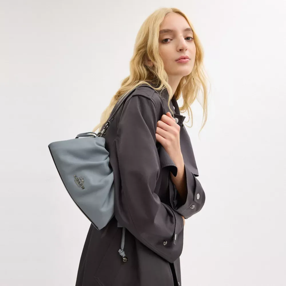 Faye Shoulder Bag With Ruching