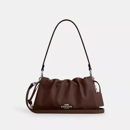 Faye Shoulder Bag With Ruching