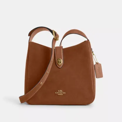 Hadley Convertible Crossbody Bag In Suede