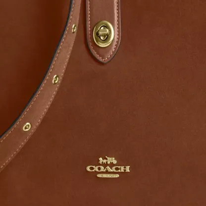 Hadley Convertible Crossbody Bag In Suede