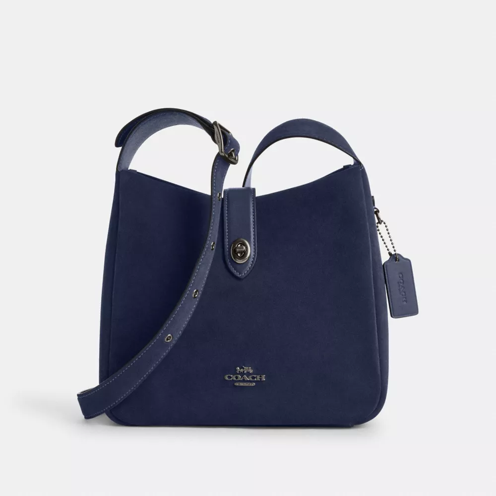 Hadley Convertible Crossbody Bag In Suede