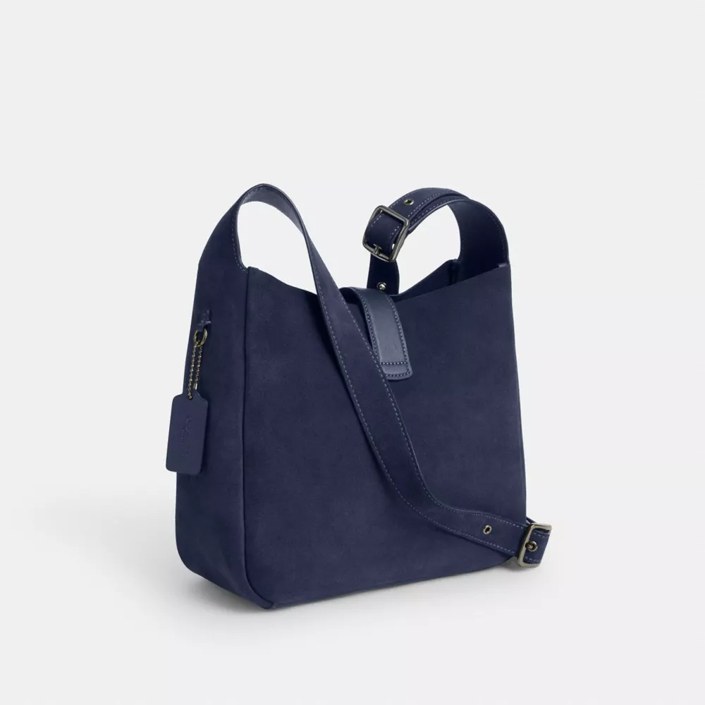 Hadley Convertible Crossbody Bag In Suede