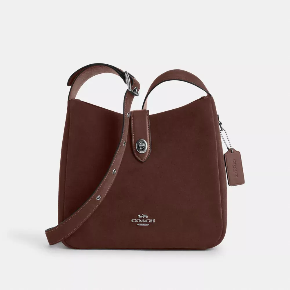 Hadley Convertible Crossbody Bag In Suede