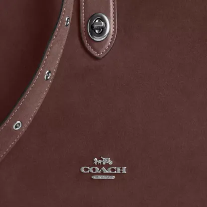 Hadley Convertible Crossbody Bag In Suede