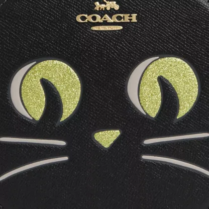 Canteen Crossbody Bag With Halloween Cat