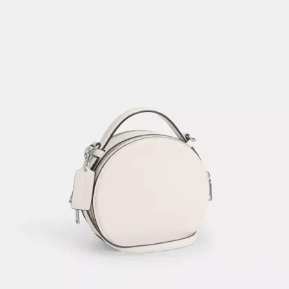 Canteen Crossbody Bag With Halloween Ghost Face Print