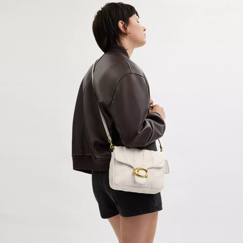 Times Square Tabby Shoulder Bag With Quilting
