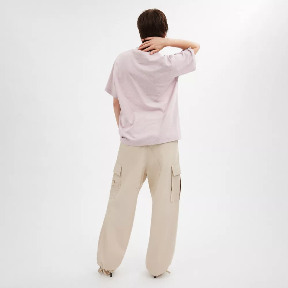 Signature Bow T Shirt In Organic Cotton