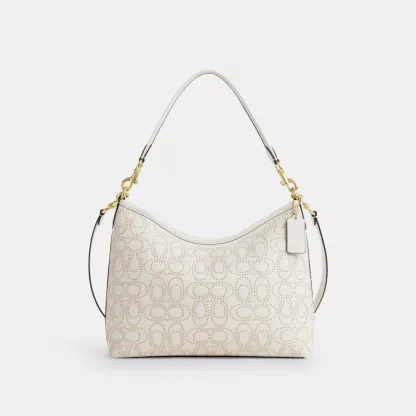 Laurel Shoulder Bag With Signature Rivets