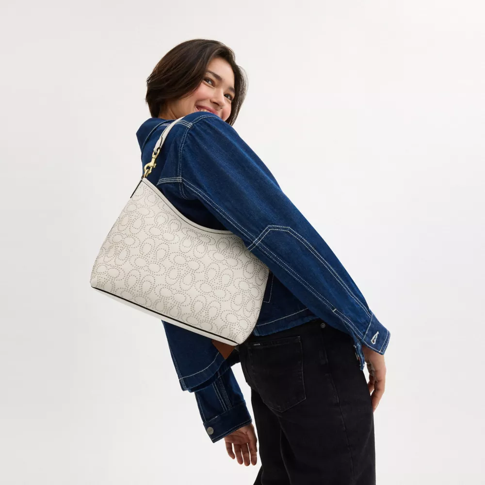 Laurel Shoulder Bag With Signature Rivets