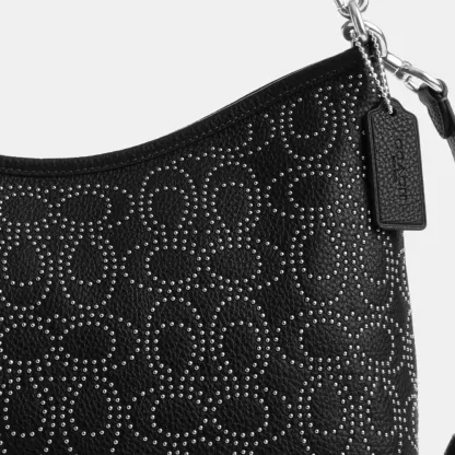 Laurel Shoulder Bag With Signature Rivets