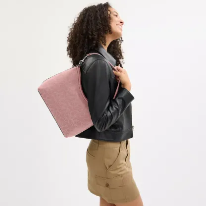 Laurel Shoulder Bag With Signature Rivets