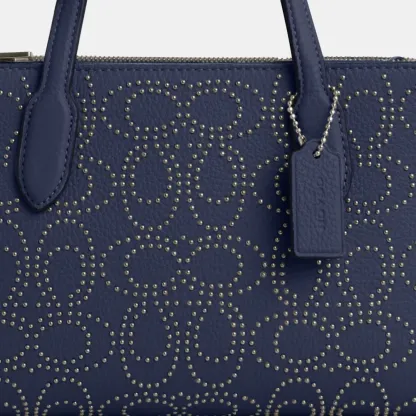 Nina Small Tote Bag With Signature Rivets