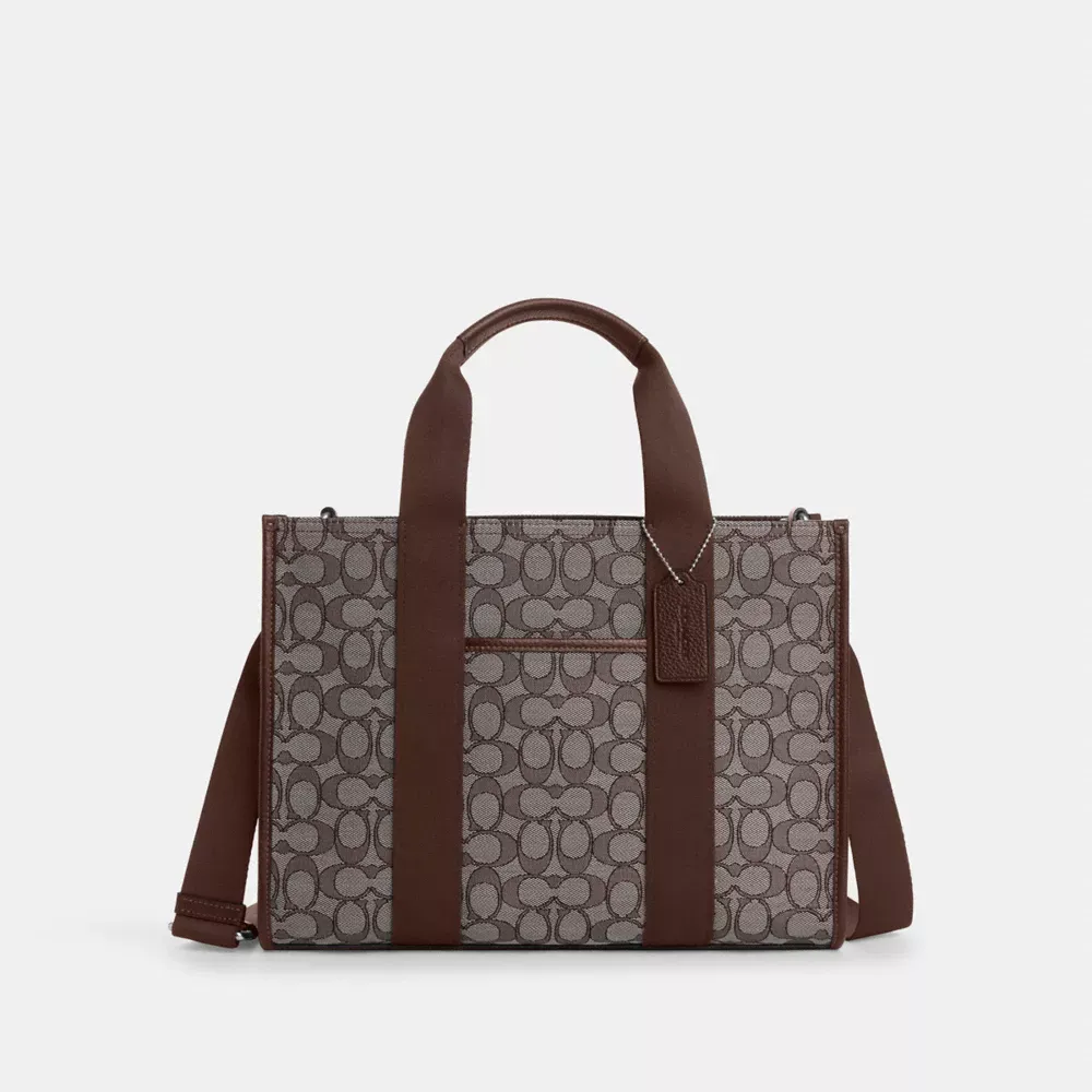 Smith Tote Bag In Signature Jacquard