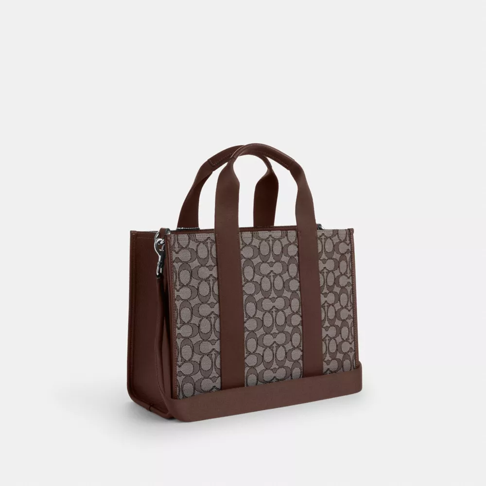 Smith Tote Bag In Signature Jacquard
