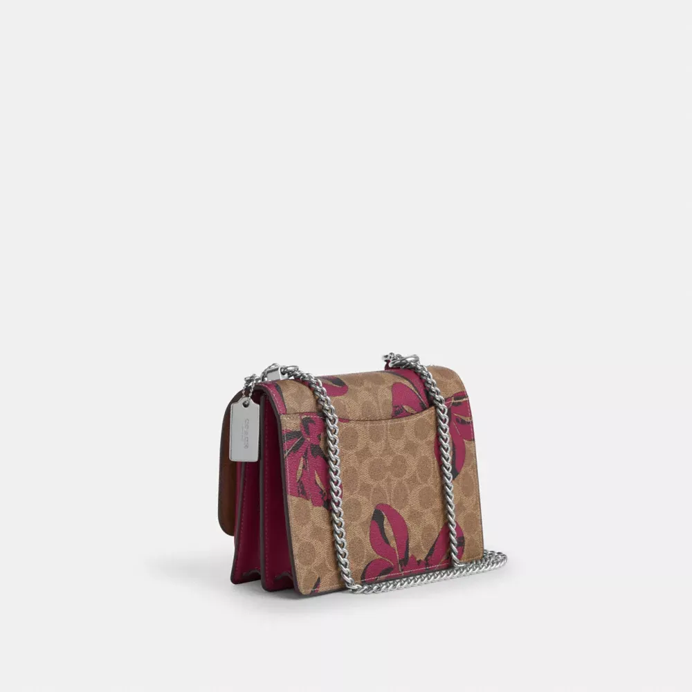 Klare Crossbody Bag In Signature Canvas With Bow Print