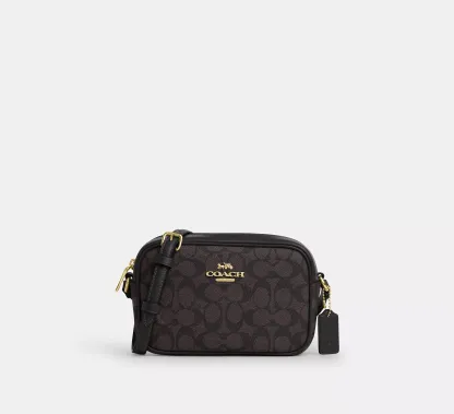 Mini Camera Bag In Signature Canvas