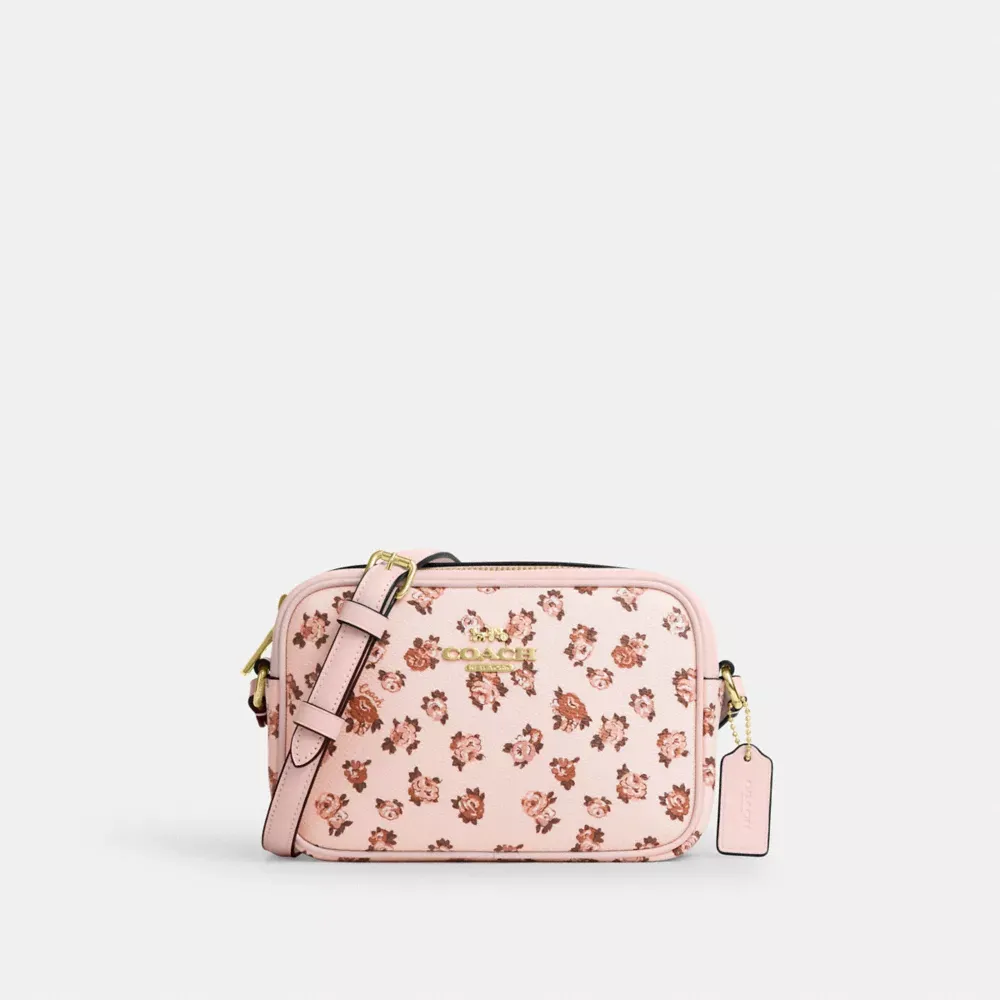 Mini Jamie Camera Bag With Rose Print