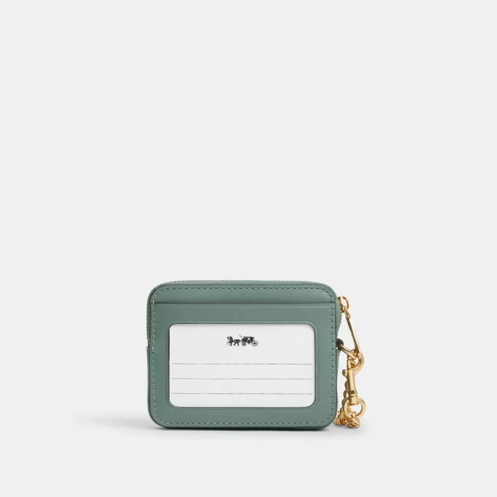 Zip Card Case With Quilting