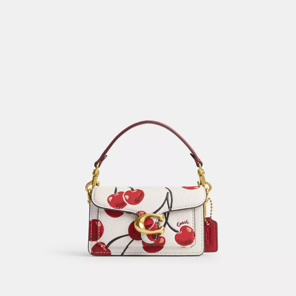 Tabby Bag 12 With Cherry Print