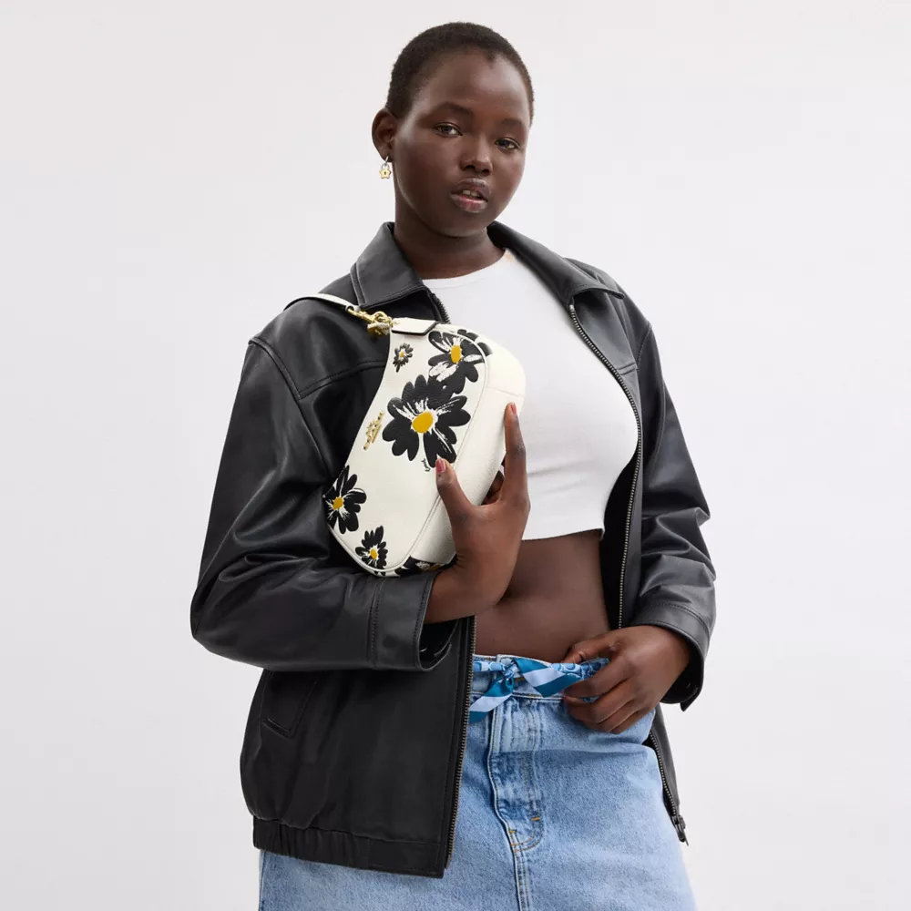 Teri Shoulder Bag With Floral Print