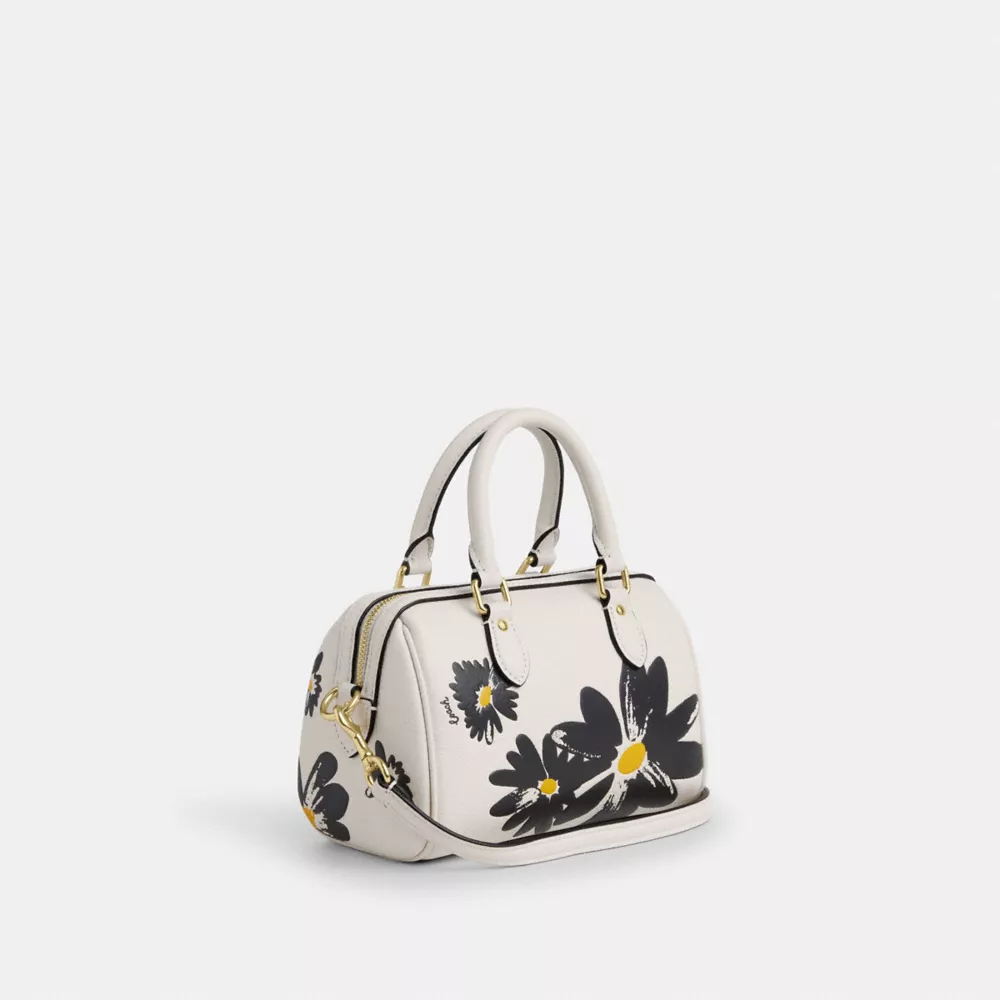 Mini Rowan Crossbody Bag With Floral Print