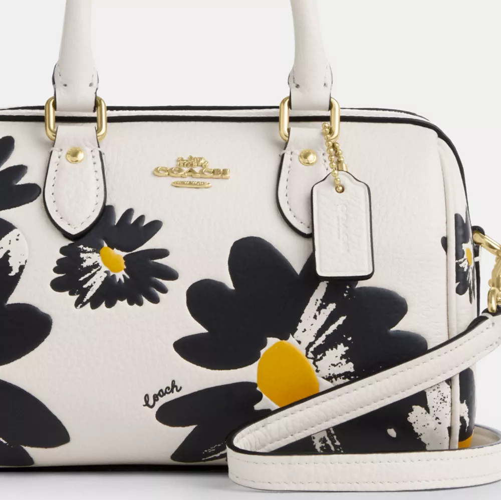 Mini Rowan Crossbody Bag With Floral Print