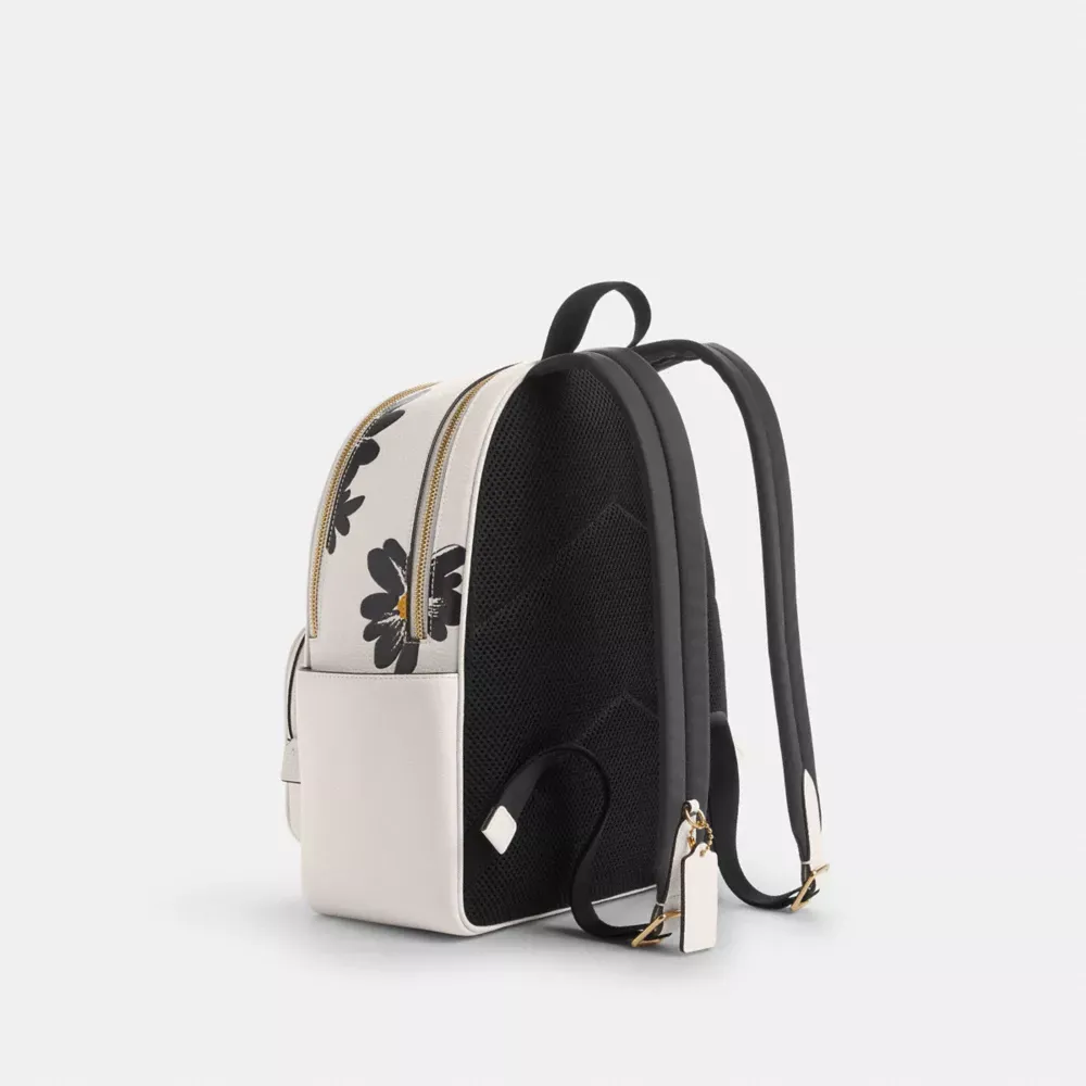 Court Backpack With Floral Print