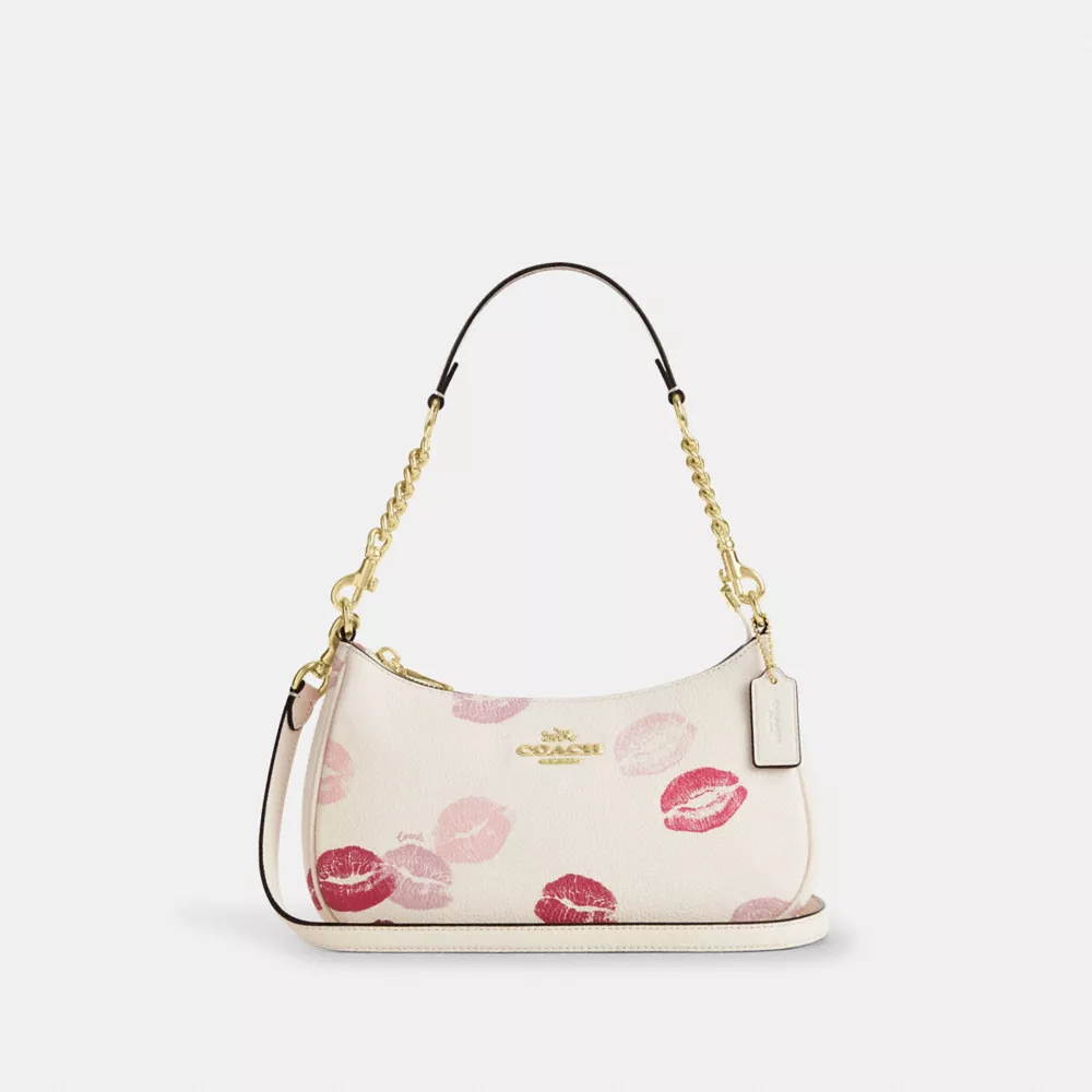 Teri Shoulder Bag With Lips Print